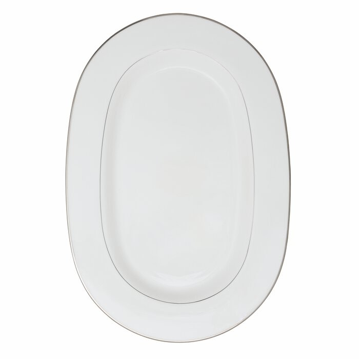 Platinum  serveringsfat 40 cm vit