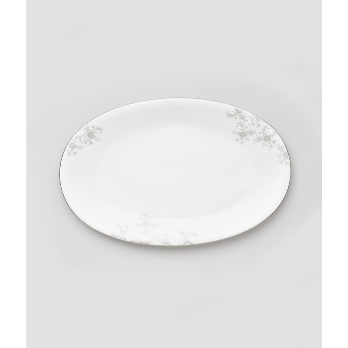 Angelina Platinum  serveringsfat 41 cm vit