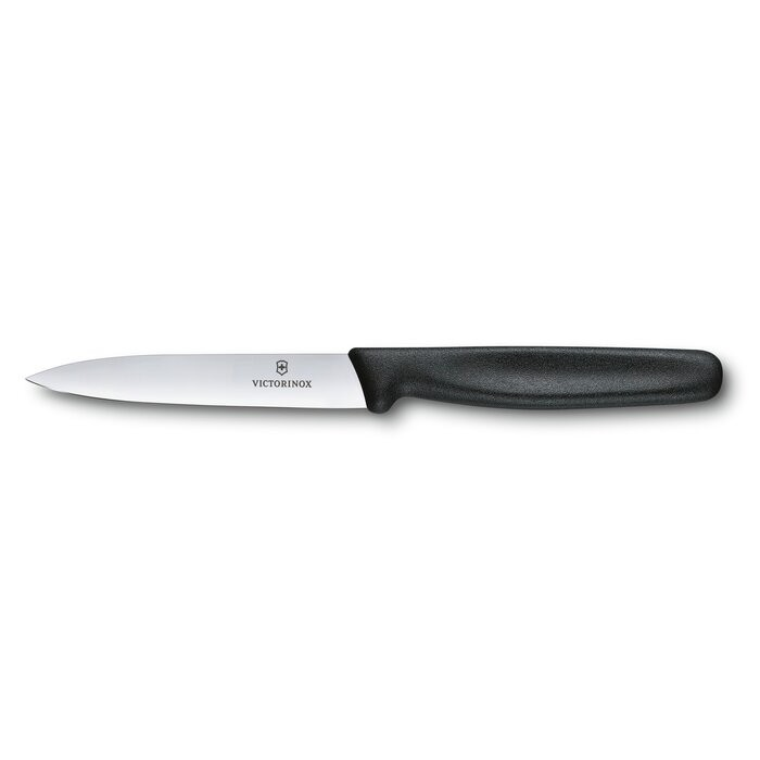 Swiss classic grönsakskniv 10 cm svart