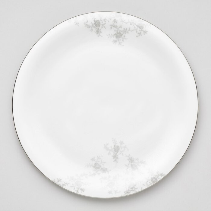 Angelina Platinum  serveringsfat 34 cm vit